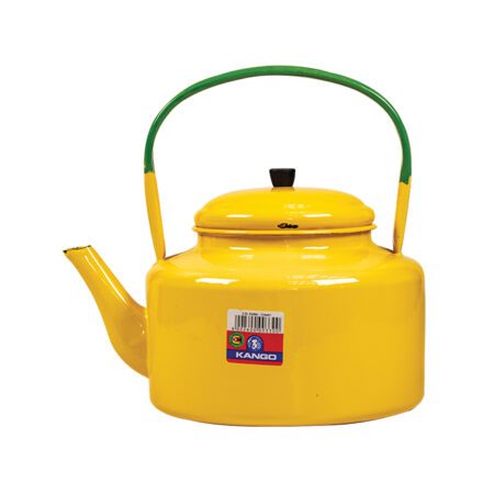 Kango Enamel Kettle - 3.5 Litres - Cream