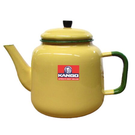 Kango Enamel Teapot - 4.5 Litres - Cream