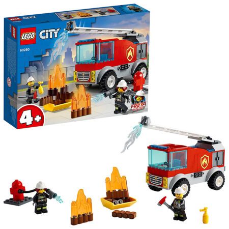 Lego Fire Ladder Truck 60280 City Freya Mccloud