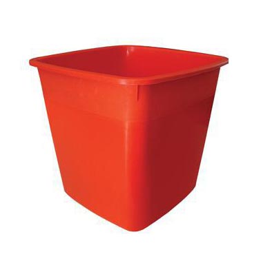 Lion Plastic Bin Red