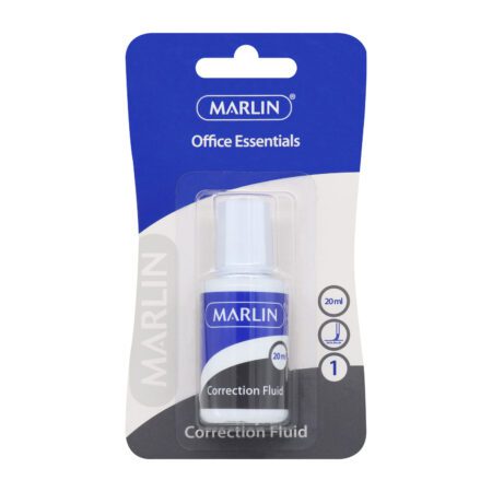 Marlin Correction Fluid Bottle + Brush 20ml
