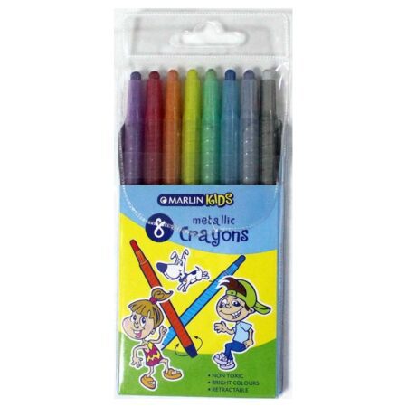Marlin Kids  Crayons Floral Scent Retractable 8'S
