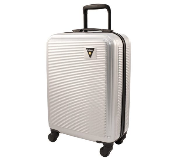 Milano Abs Luggage Bag - Silver - ML201-24SIL
