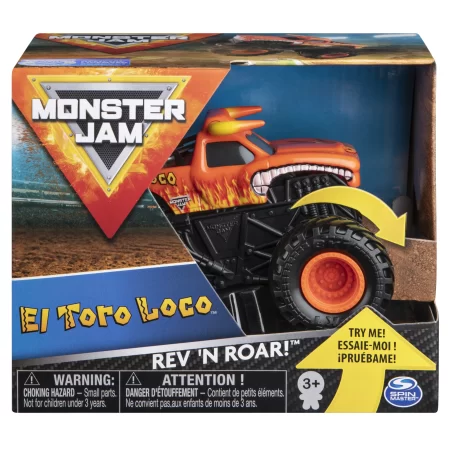 Monster Jam Rev N Roar Trucks - 1:43 Scale