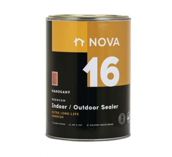 Nova 16 Indoor/ Outdoor Sealer - Mahogany - 5  Litre