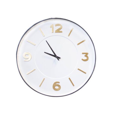 Urban 60cm Wall Clock - Metal - White