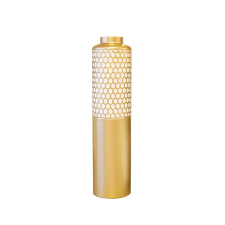 Urban 56cm Metal Vase - Gold