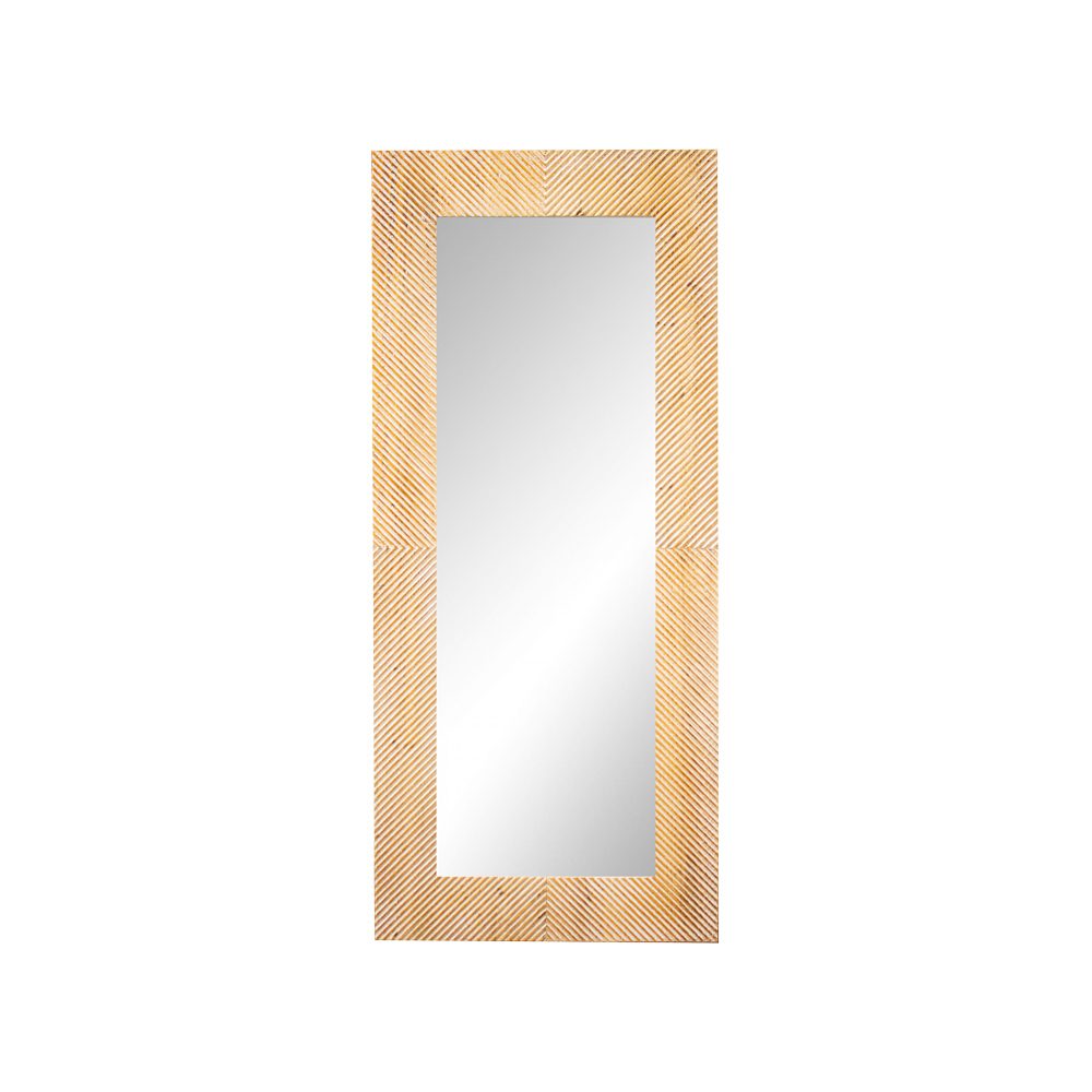 Urban Rectangle Wall Decor Mirror - Gold