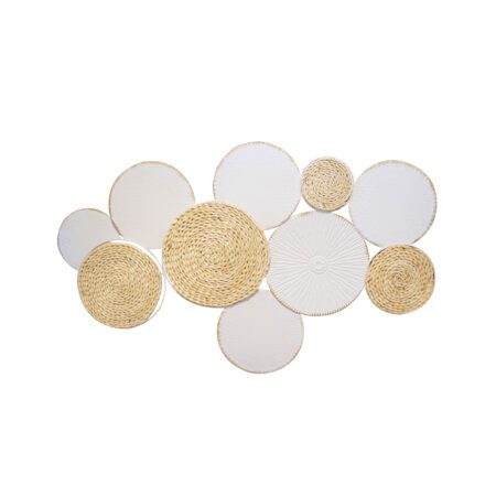 Wall Decor - White And Gold
