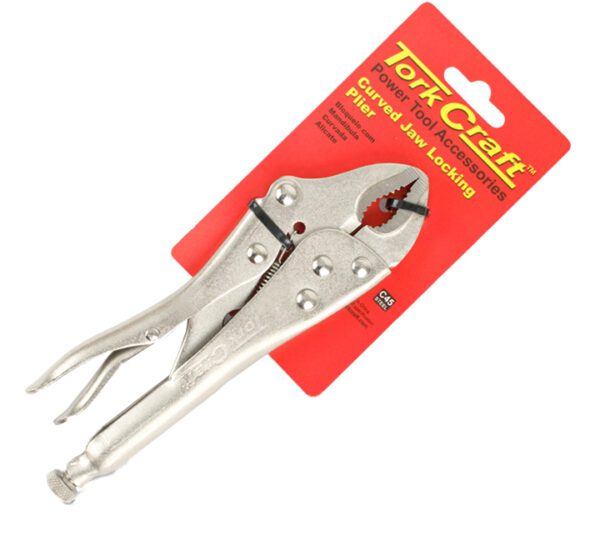 Tork Craft Plier Locking With Curved Jaw 170mm