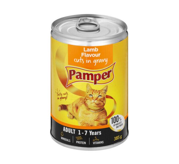 Pamper Cuts In Gravy Steak 385g