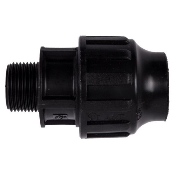 Plast Agri Adaptor Compression - Male  - TN 40 x 1