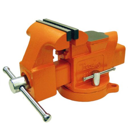 Pony Vice 6 Heavy-Duty Wshop Bench Vice With Swivel Base
