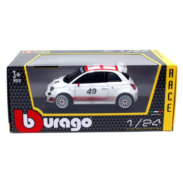 Pr Bburago 1:24 Abarth 500 Essees