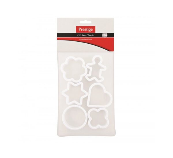 Prestige Biscuit Cutters Set (6 Shapes)