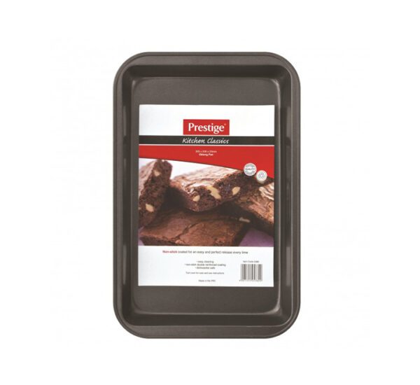 Prestige Oblong Cake Pan - 205 x 200 x 30mm