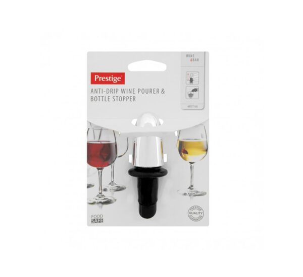 Prestige  Plastic Wine Pourer & Bottle Stopper