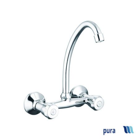 Pura Traditional Sink Mixer Wall Type