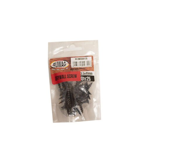 Ruwag Drywall Screw - 3.5 x 41mm  - 25 Qty