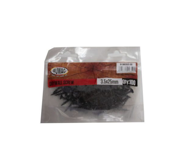 Ruwag Drywall Screw - 3.5 x 25mm  - 100 Qty