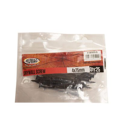 Ruwag Drywall Screw - 4.0 x 75mm  - 25 Qty