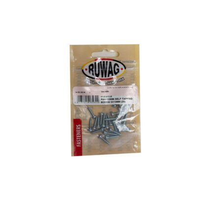 Ruwag Pan Combination - Self Tapping Screw - 3 x 13mm - 25 Qty