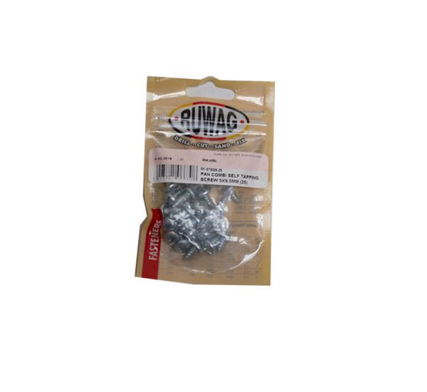 Ruwag Pan Combination - Self Tapping Screw - 5 x 9.5mm - 25 Qty