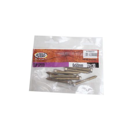 Ruwag Top Speed Screw - 6 x 50mm - 10 Qty