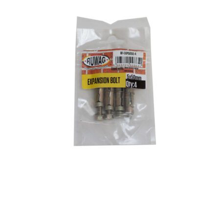 Ruwag Expansion Bolt - 5 x 50mm  - 4 Qty