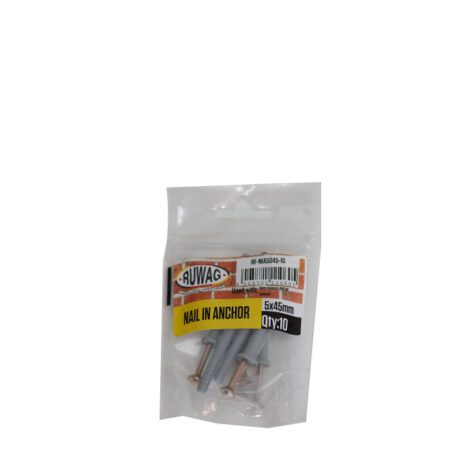 Ruwag Nail In Anchor - 5 x 45mm - 10 Qty