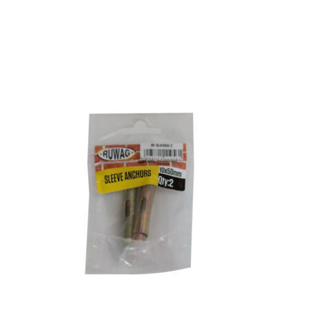 Ruwag Sleeve Anchor - 10 x 50mm - 2 Qty