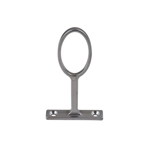 Raiel Oval Rail Middle Support 19mm  - Matt Chrome