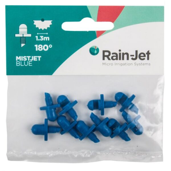 Rainjet Micro Mistjet Blue - 180 Degrees - Packed 10