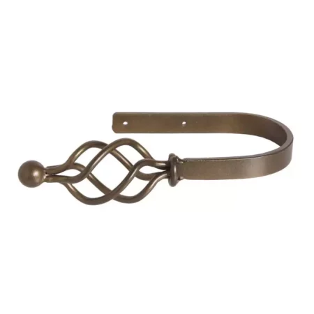 Rufflette Twirl Tieback - Antique Bronze - 2's