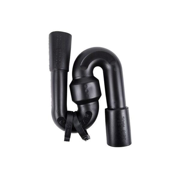 S-Trap - Rubber  32  x  38mm (50mm PVC Out)