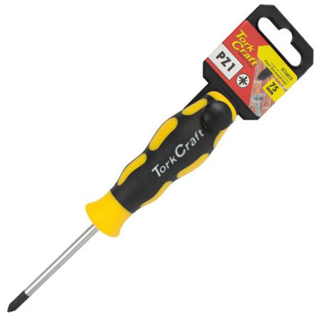 Tork Craft Screwdriver Pozi. No.1 x  75mm