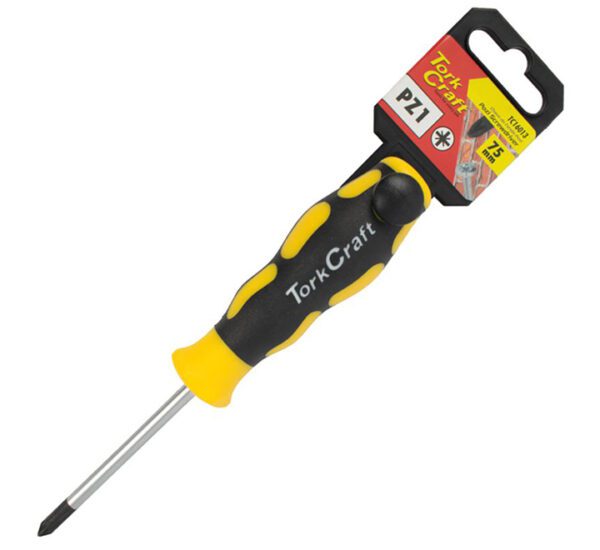 Tork Craft Screwdriver Pozi. No.1 x  75mm