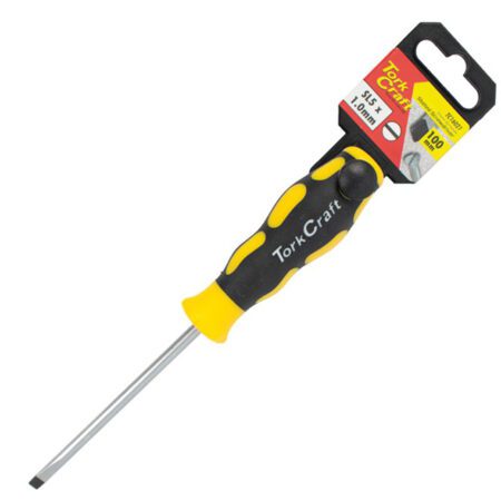 Tork Craft Screwdriver Slotted 5 x 100mm