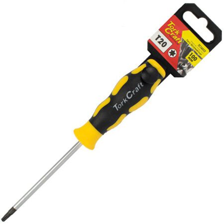 Tork Craft Torx Screwdriver Tamper Proof T20 5X100mm