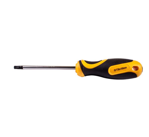Tork Craft Torx Screwdriver Tamper Proof T30 6X100mm