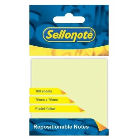 Sellonote 75/102mm Pastel Yellow
