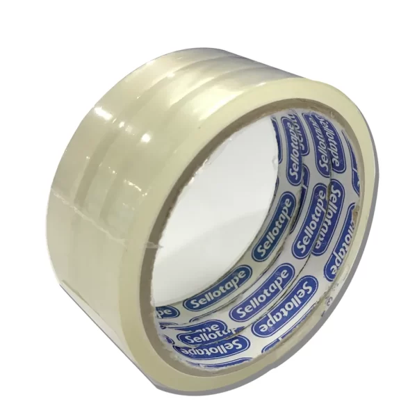 Sellotape Clear 12X33 - 3Pack