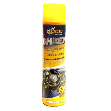 Sheen Vinyl Plastic & Rubber Care - Island Coconut - (300ml)