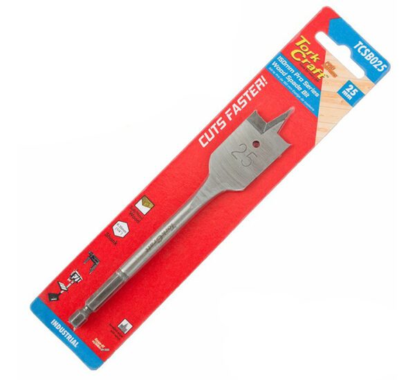 Tork Craft Spade Bit Pro Series 22mmx150mm