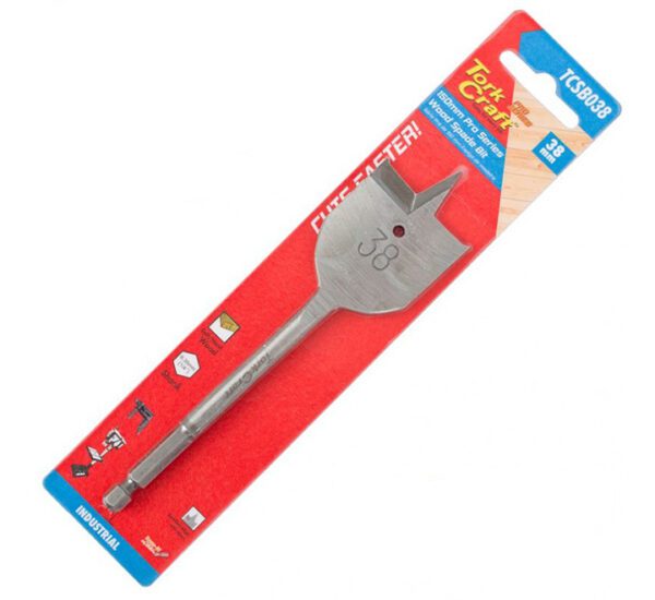 Tork Craft Spade Bit Pro Series 38mmx150mm