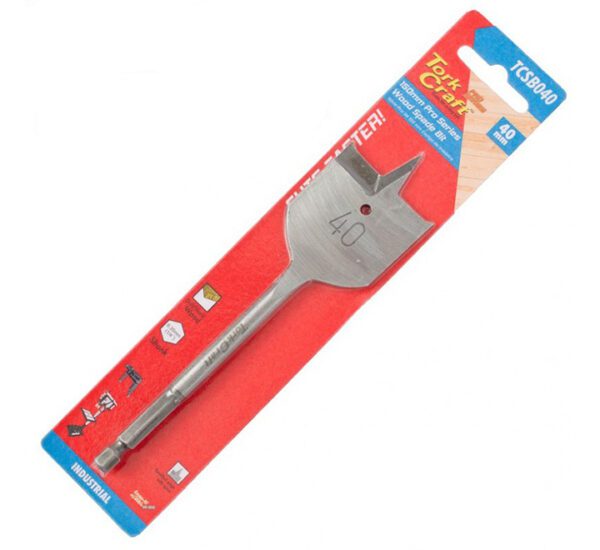 Tork Craft Spade Bit Pro Series 40mmx150mm