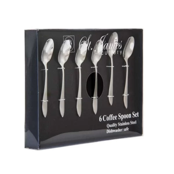 St. James Teaspoons (6 Piece) In Gift Box