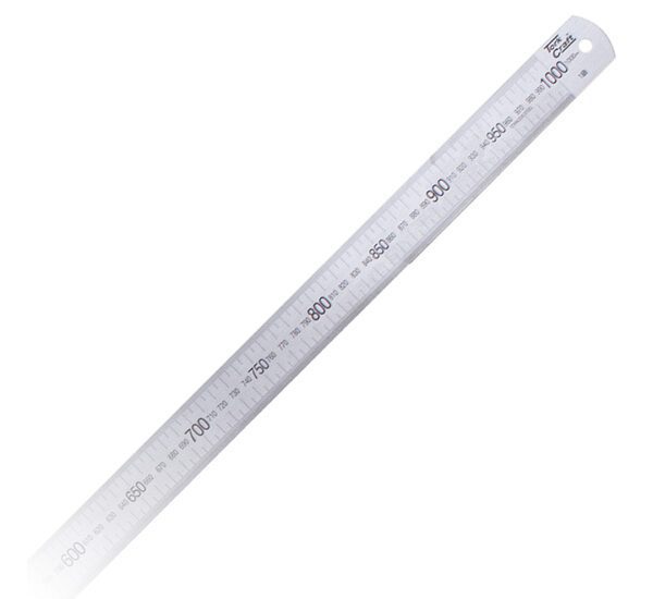 Tork Craft Stainless Steel Ruler 1000 x 35 x 1.5mm