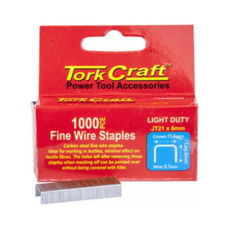 Tork Craft Staple Light Duty - Jt21 X 6mmx1000 Pieces