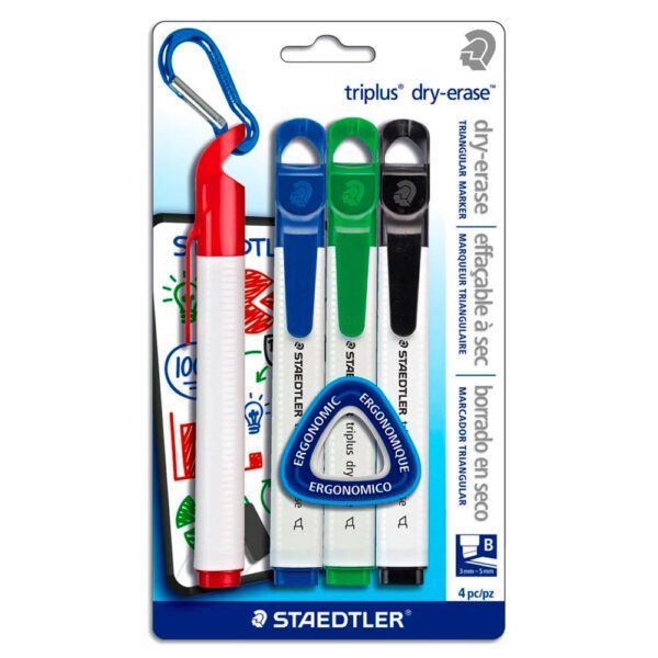 Steadtler Triplus Dry Erase Chisel 4 color